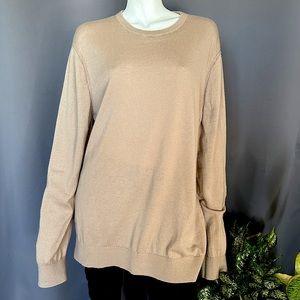 THEORY Wool Blend Crew Neck Sweater
